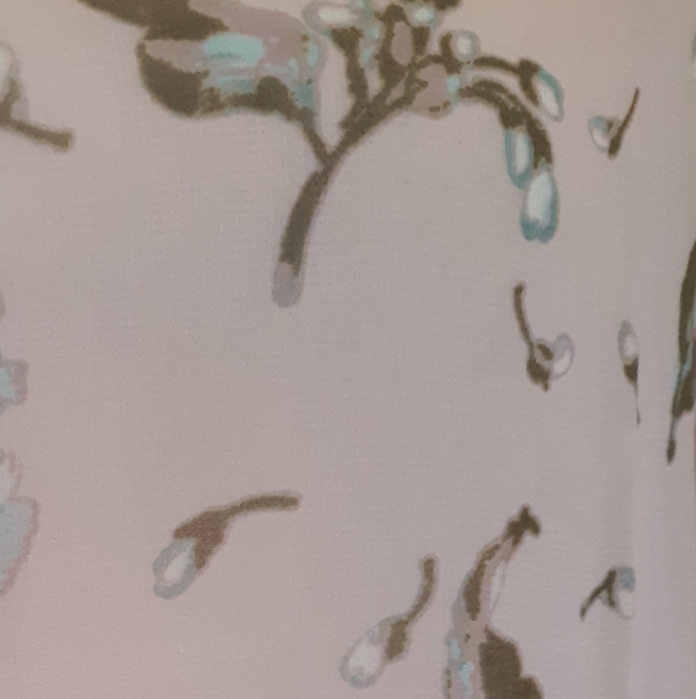 Anthro kimchi blue sheer blouse top small *D - Picture 6 of 6